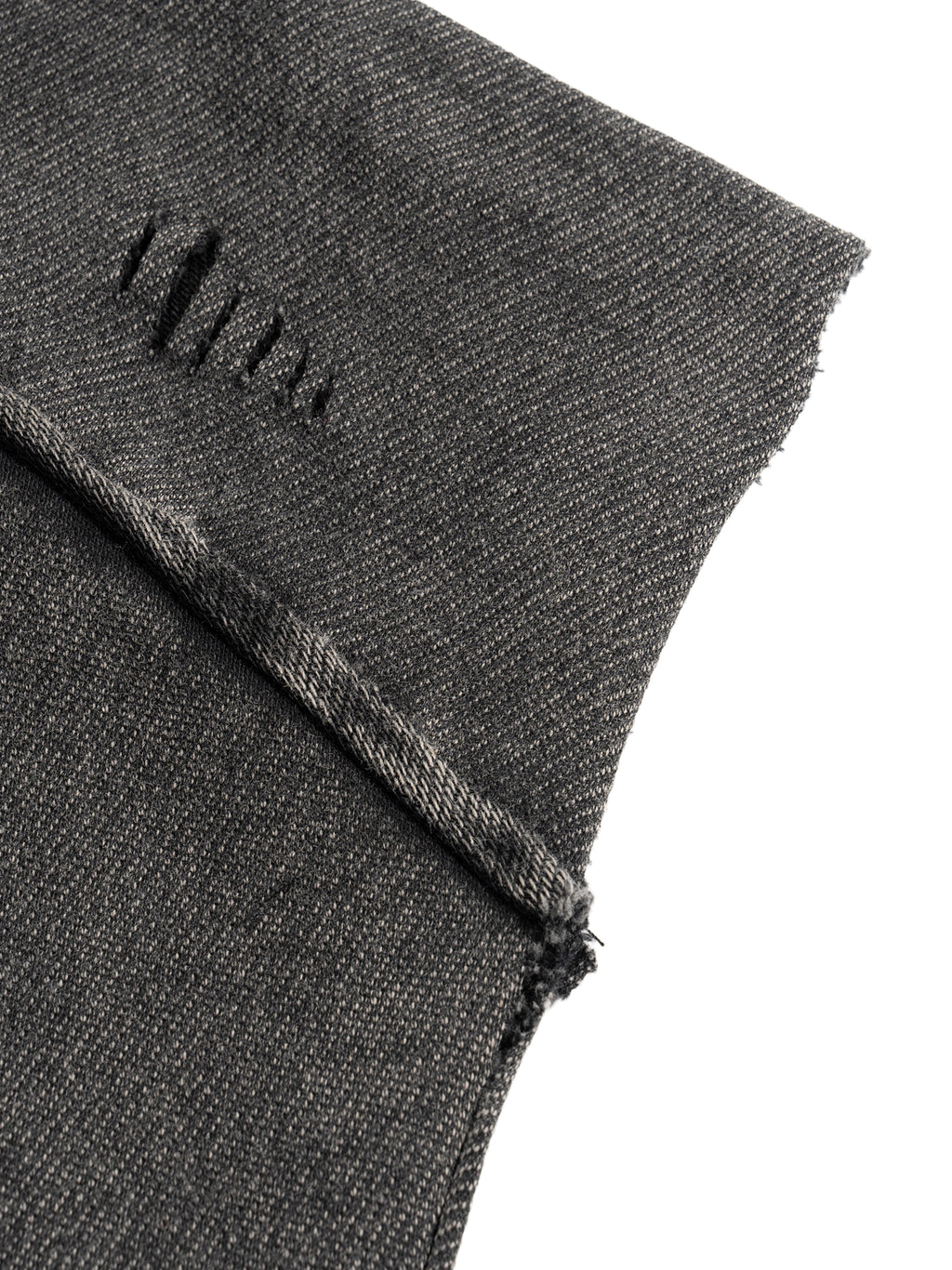 Snow Washed Boxy Hooded Tank Top