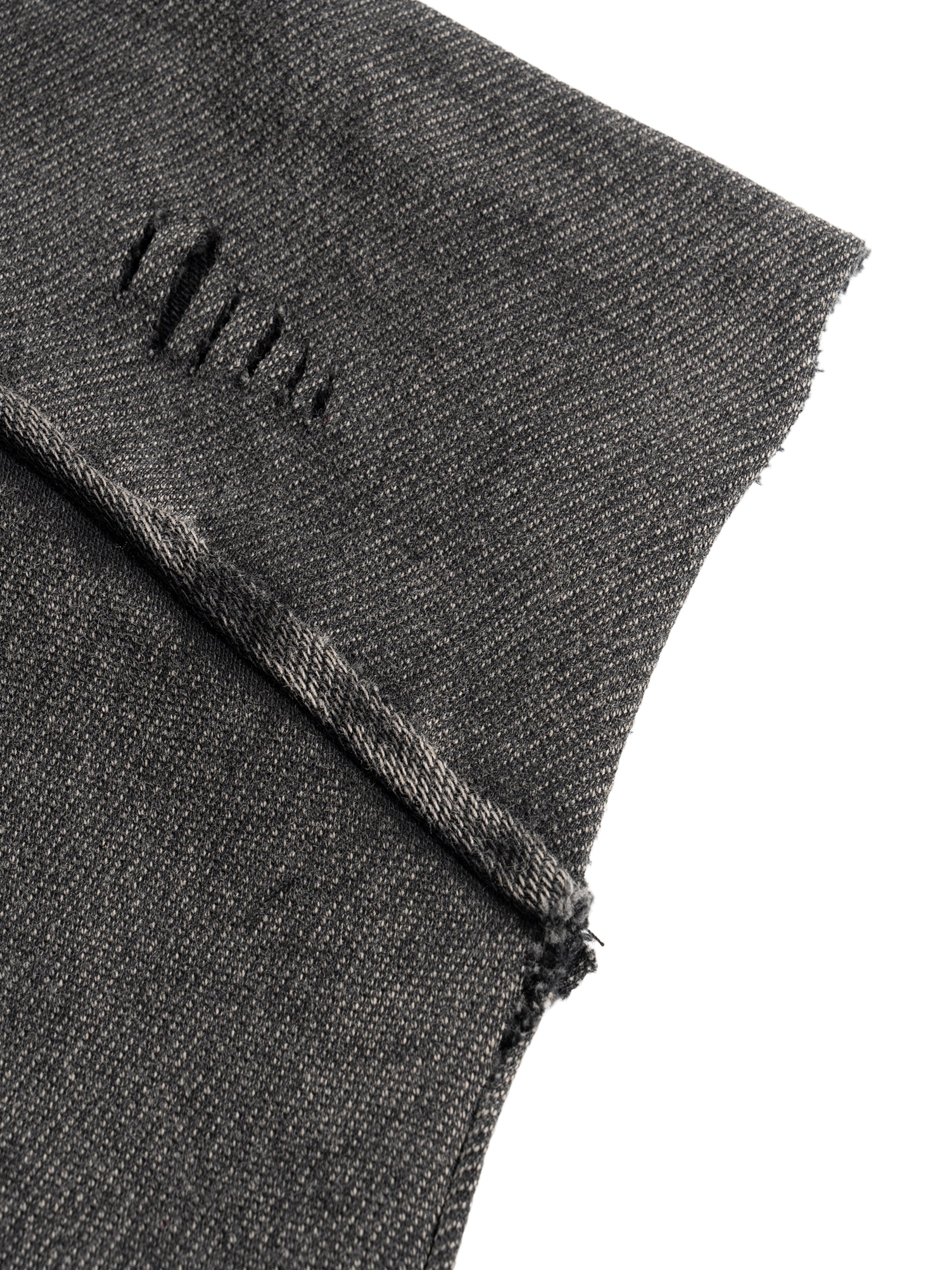 Snow Washed Boxy Hooded Tank Top